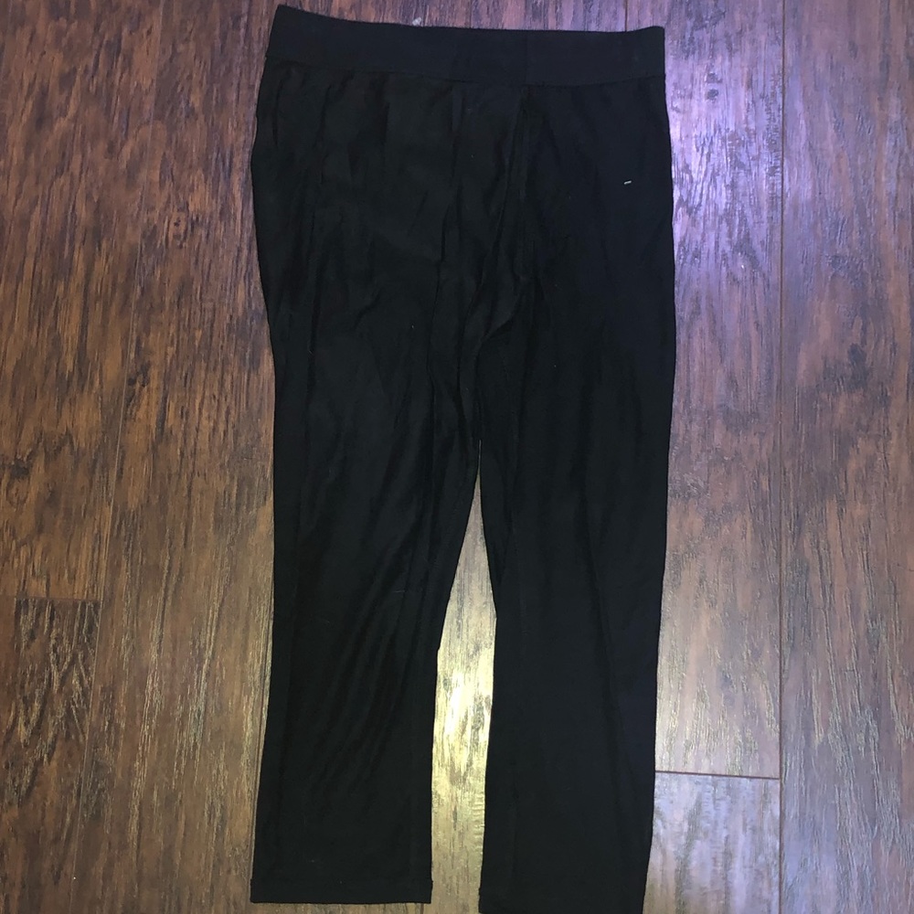 cropped black leggings